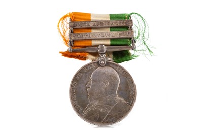 Lot 93 - EDWARD VII SOUTH AFRICA MEDAL AWARDED TO PTE. T. McVEIGH, R.I.F.