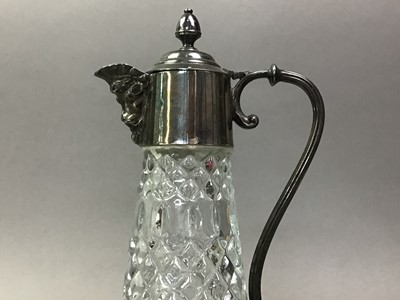 Lot 137 - CLARET JUG