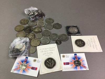Lot 202 - COLLECTION OF FIVE CROWNS TWO VICTORIAN CROWNS AND THREE GEORGE V CROWNS