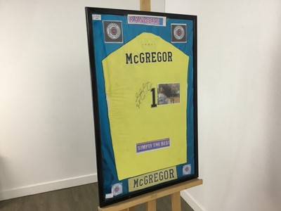 Lot 218 - ALLAN MCGREGGOR SIGNED RANGER SHIRT