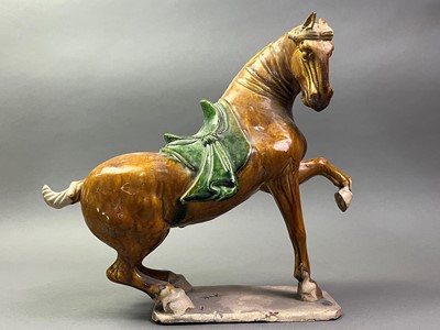 Lot 181 - CERAMIC MODEL OF A HORSE