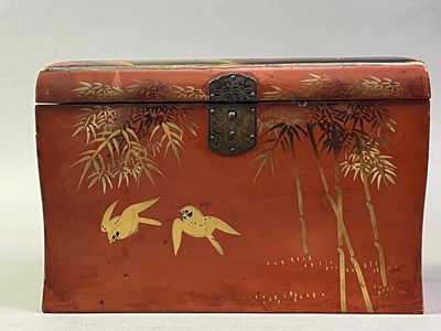 Lot 177 - JAPANESE LACQUERED BOX