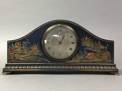 Lot 154 - EARLY 20TH CENTURY CHINOISERIE MANTEL CLOCK