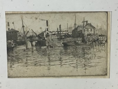 Lot 332 - GROUP OF TWO ETCHINGS