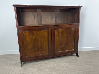 Lot 295 - MAHOGANY BOOKCASE