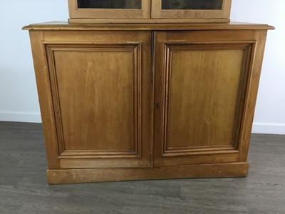 Lot 293 - PINE TWO DOOR CABINET