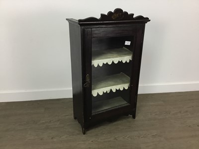 Lot 294 - OAK BOOKCASE