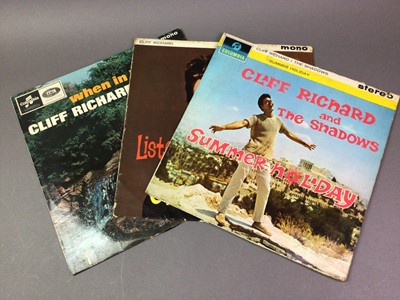 Lot 198 - CLIFF RICHARD, THE ROKES, CHUCK BERRY AND MORE VINYLS RECORDS