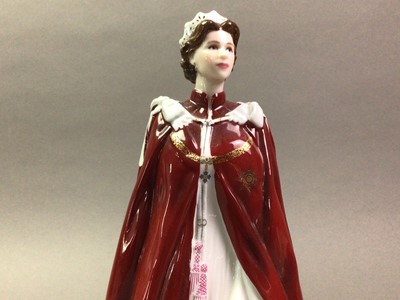 Lot 342 - ROYAL WORCESTER FIGURE