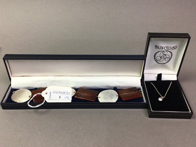 Lot 1 - COLLECTION OF SILVER JEWELLERY