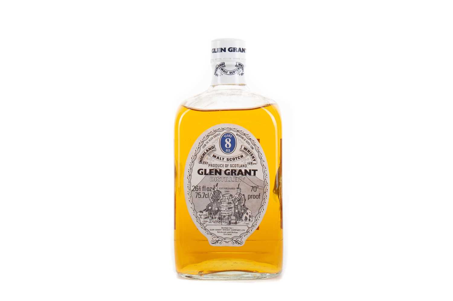 Lot 8 - GLEN GRANT 8 YEAR OLD 1970S 26 2/3 FL OZ