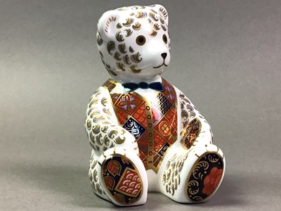 Lot 248 - ROYAL CROWN DERBY TEDDY BEAR PAPERWEIGHT