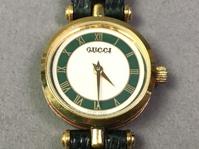 Lot 355 - LADY'S GUCCI WRIST WATCH