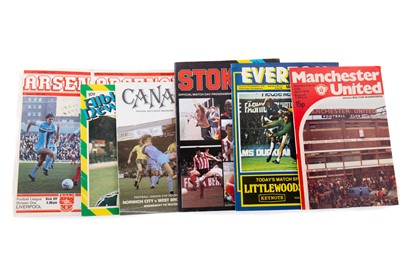 Lot 271 - COLLECTION OF ENGLISH FOOTBAL PROGRAMMES