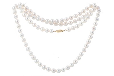 Lot 1248 - CULTURED PEARL NECKLACE