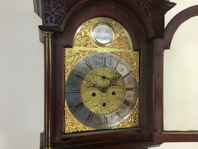 Lot 341 - GEORGE III SCOTTISH WEST COAST MAHOGANY LONGCASE CLOCK