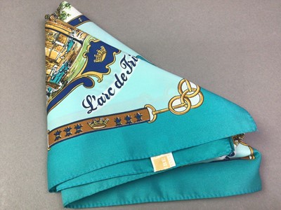 Lot 503 - SIX VINTAGE SCARVES