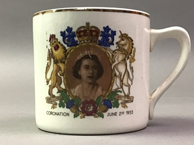 Lot 559 - COLLECTION OF ROYAL COMMEMORATIVE MUGS