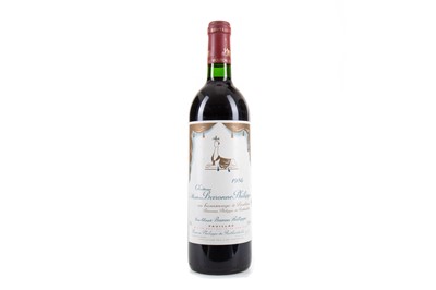 Lot 13 - CHATEAU MOUTON BARONNE PHILIPPE 1986 'EN HOMMAGE A PAULINE' PAUILLAC