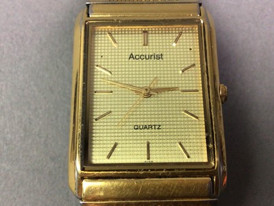 Lot 572 - GENT'S ACCURIST WRIST WATCH