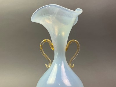 Lot 211 - MURANO OPALESCENT GLASS VASE