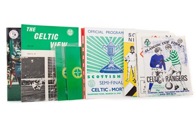 Lot 1583 - CELTIC F.C., COLLECTION OF PROGRAMMES
