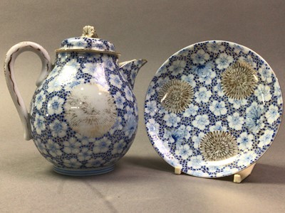 Lot 587 - JAPANESE PORCELAIN PART TEA SERVICE