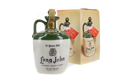 Lot 45 - LONG JOHN 12 YEAR OLD DECANTER 75CL