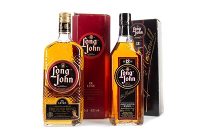 Lot 51 - 2 BOTTLES OF LONG JOHN 12 YEAR OLD 75CL