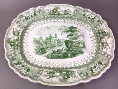 Lot 592 - GRADUATED PAIR OF CANOVA SERVING PLATTERS