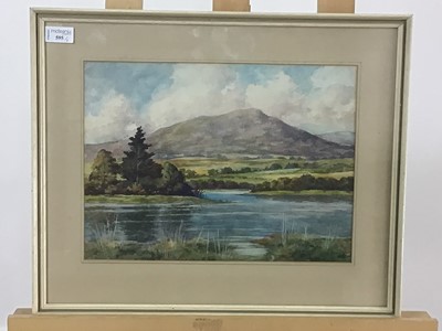 Lot 595 - THREE SCOTTISH SCHOOL WATERCOLOURS