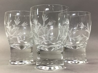 Lot 541 - RENNIE MACKINTOSH CRYSTAL GLASSES