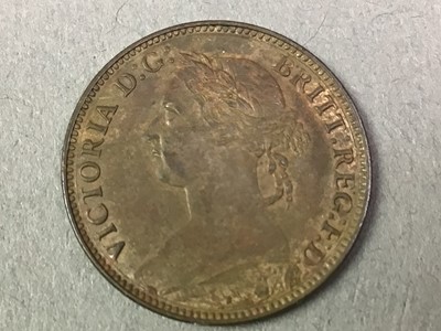 Lot 619 - TWO QUEEN VICTORIA PENNIES