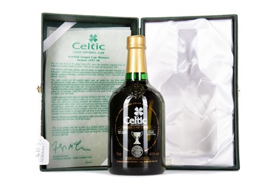 Lot 1591 - CELTIC F.C., LEAGUE CUP WINNERS 1997 LIMITED EDITION WHISKY