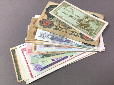 Lot 550 - COLLECTION OF INTERNATIONAL BANKNOTES