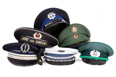 Lot 78a - EUROPE AND WORLD, COLLECTION OF POLICE HATS