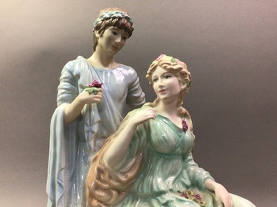 Lot 659 - WEDGWOOD FIGURE OF ADORATION