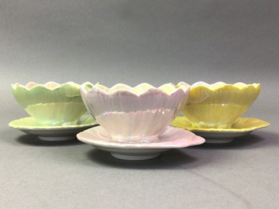 Lot 657 - SET OF SIX ROYAL WINTON SUNDAE DISHES