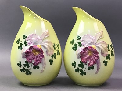 Lot 656 - PAIR OF CARLTON WARE VASES