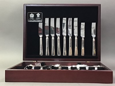 Lot 663 - CANTEEN OF SILVER PLATED CUTLERY