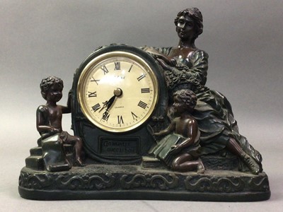 Lot 670 - JULIANA MANTEL CLOCK