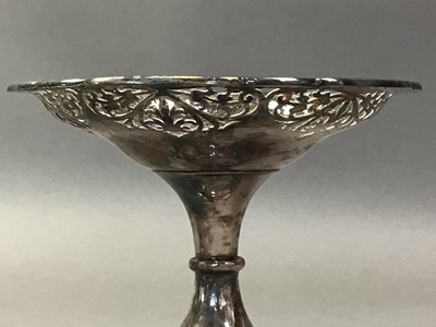 Lot 17 - PAIR OF SILVER PLATED BON BON DISHES