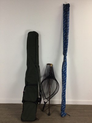 Lot 129 - GROUP OF MODERN FISHING RODS AND TACKLE