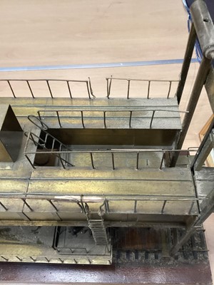 Lot 111 - SCHWERER (HEAVY) GUSTAV, SCRATCH BUILT SCALE MODEL OF A GERMAN RAILWAY GUN