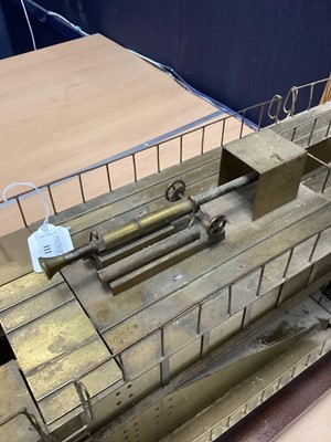 Lot 111 - SCHWERER (HEAVY) GUSTAV, SCRATCH BUILT SCALE MODEL OF A GERMAN RAILWAY GUN