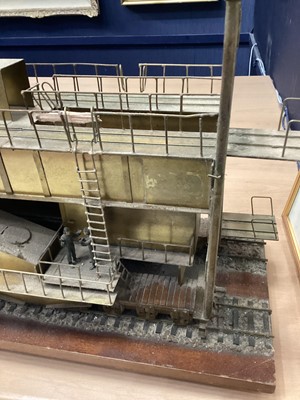 Lot 111 - SCHWERER (HEAVY) GUSTAV, SCRATCH BUILT SCALE MODEL OF A GERMAN RAILWAY GUN