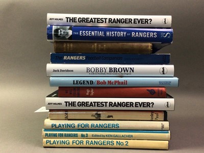 Lot 21 - COLLECTION OF RANGERS F.C. BOOKS