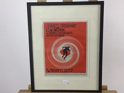 Lot 687A - VERTIGO POSTER PRINT