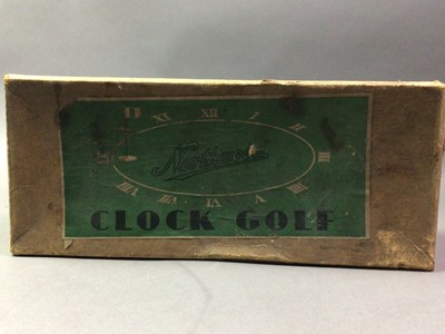 Lot 690 - VINTAGE CLOCK GOLF GAME