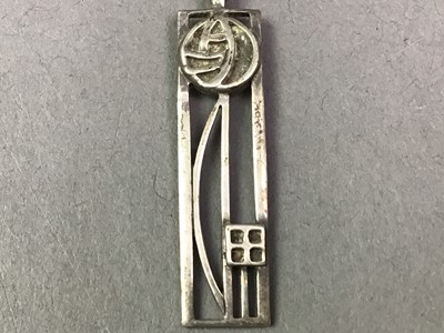 Lot 32 - COLLECTION OF SILVER RENNIE MACKINTOSH JEWELLERY